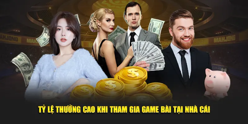 Tỷ lệ thưởng cao khi tham gia game bài 33WIN